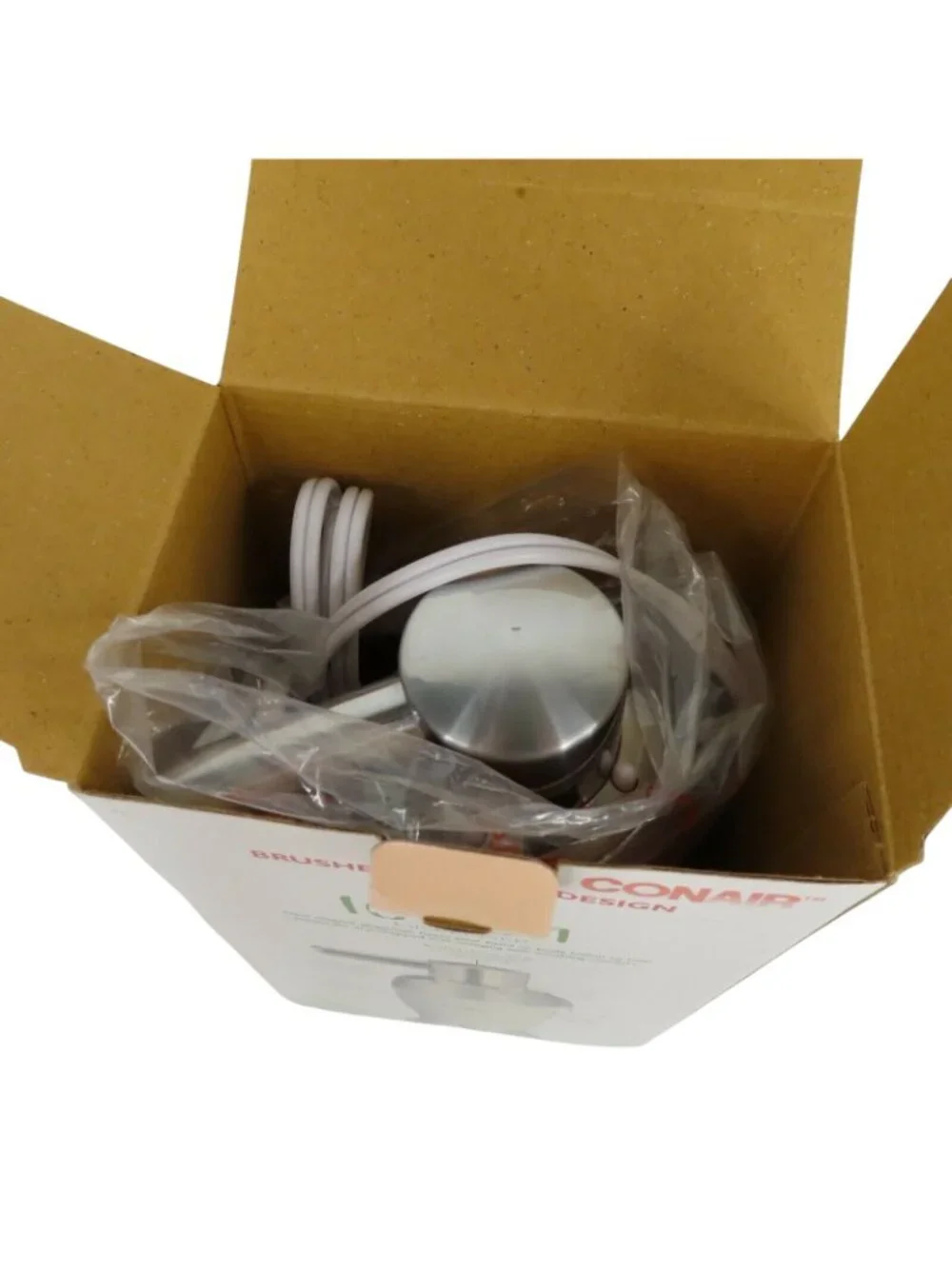 Conair 2005 Hot Lotion Brushed Chrome Design HLD31BR NEW Open Box 074108025692